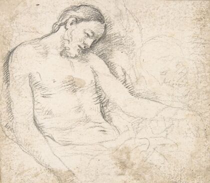 Figure of the Dead Christ with Mourning Angel (The Lamentation)