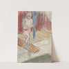 Figure on Diving Board by Ernst Ludwig Kirchner