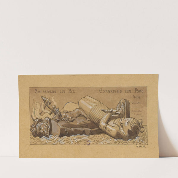 Figure pour l’église orthodoxe grecque by Charles Joseph Lameire