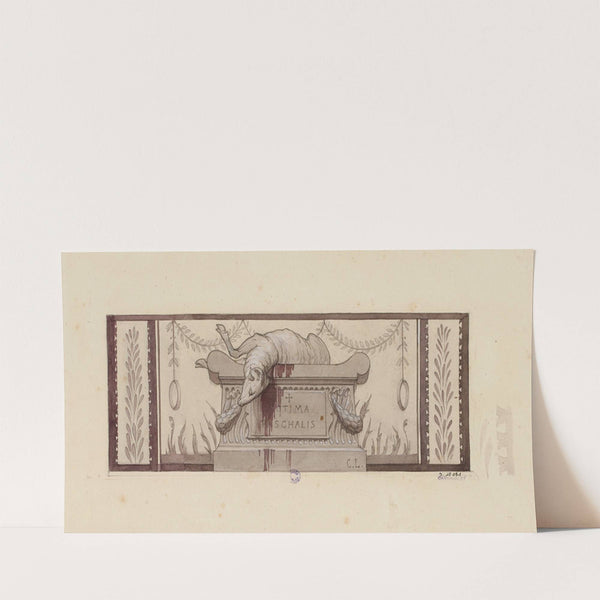 Figure pour l’église orthodoxe grecque by Charles Joseph Lameire