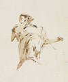 Figure Seen from Below (c. 1740s)