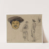 Figure Studies, Nice and Sketches of Carolus-Duran by John Singer Sargent