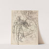 Figure Studies (verso) by Jean-Honoré Fragonard