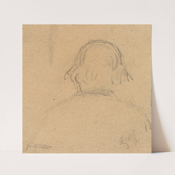 Figure Study by Gustav Wentzel