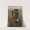 Figure Study for Christian IV founding Christiania (1876) by Adolph Tidemand