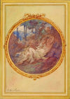 Figure Study for Decorative Panel