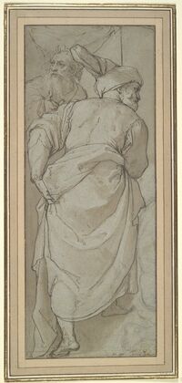 Figure Study for the ‘Conversion of St. Mary Magdalene’ in S. Francesco della Vigna,Â Venice