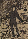 Figure Study of a Man in a Formal Suit…