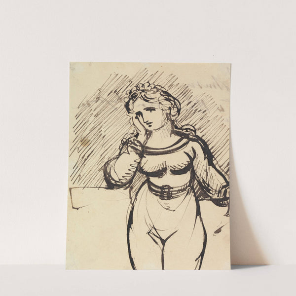 Figure Study of a Woman by Benjamin Robert Haydon