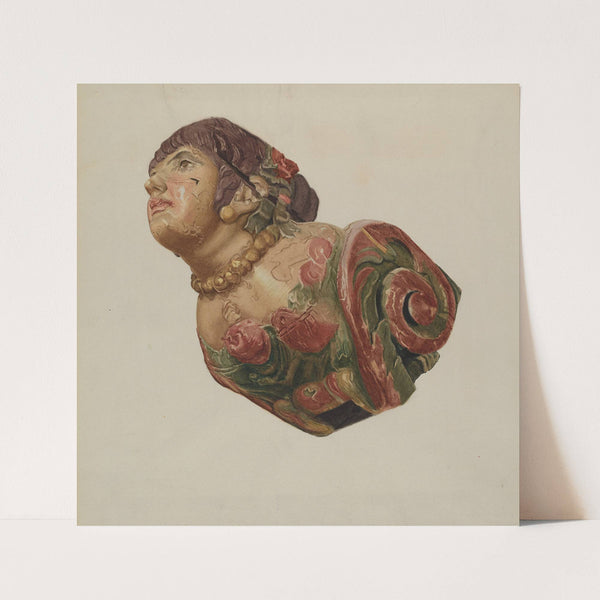 Figurehead (c. 1936) by Helen E. Gilman