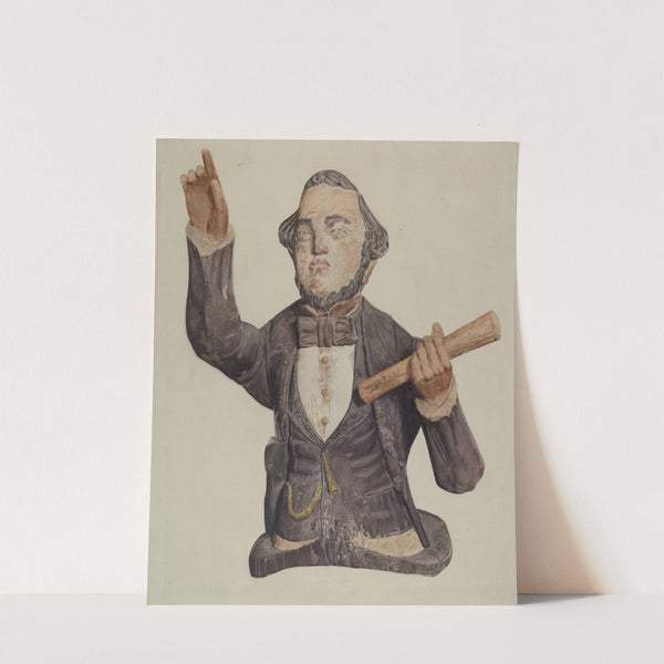 Figurehead - Abe Lincoln by Frances Cohen