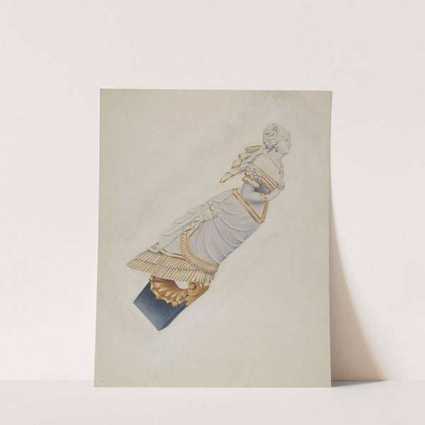 Figurehead - Belle of Bath by Alton K. Skillin