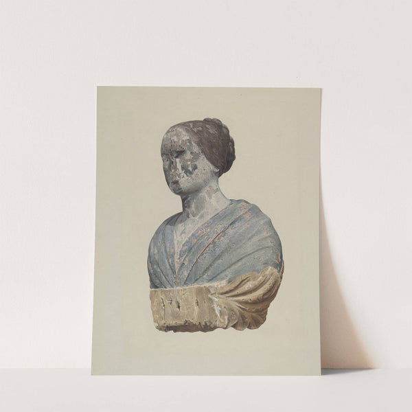 Figurehead from Schooner Polly by Alton K. Skillin