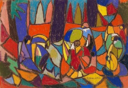 Figuren in Landschaft (1928)