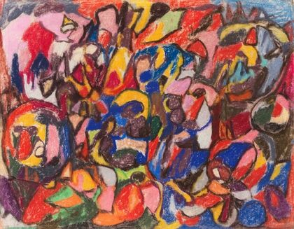 Figuren in Landschaft