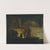 Figures Around A Fire On A River Bank Beneath A City Fortification At Night by Cornelis van der Schalcke
