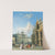 Figures Beside The Basilica Of San Marco And The Torre Dell&#039;orlogio, Venice by Edward Pritchett