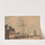 Figures embarking from a quay by Samuel Atkins