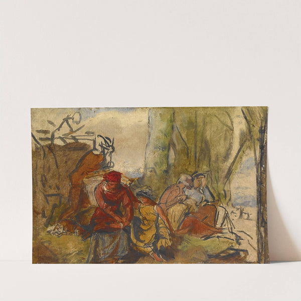 Figures in a Landscape by Anonymous