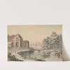 Figures in a Landscape by a River by Peter Tillemans