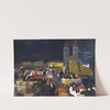Figures In a Village Market by Vilmos Aba-Novák