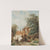 Figures In The Dorpsstraat, Asperen (1861) by Cornelis Springer