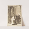 Figures inside a church (ca. 1812–20) by Francisco de Goya
