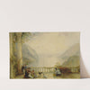 Figures on a Balcony, probably at Westpoint by Thomas Creswick