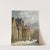 Figures On A Dutch Street, Winter by Adrianus Eversen