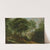Figures On A Wooded Path, With A Building Behind by Adriaen van Stalbemt
