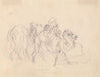 Figures on camels