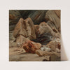 Figures resting in the mountains by Georges Jules Victor Clairin