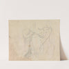 Figures with a Bull From Parthenon Frieze by William Pars