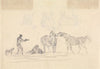Figures with Horses