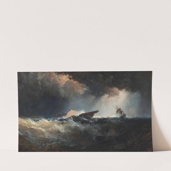 Filey Brigg by Edmund John Niemann