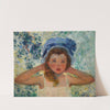 Fille de l&#039;artiste au bonnet bleu by Ferdinand du Puigaudeau
