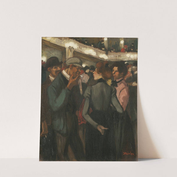 Filles et souteneurs au Moulin Rouge by Théophile Alexandre Steinlen