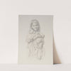 Fillette Et Enfant by William Bouguereau