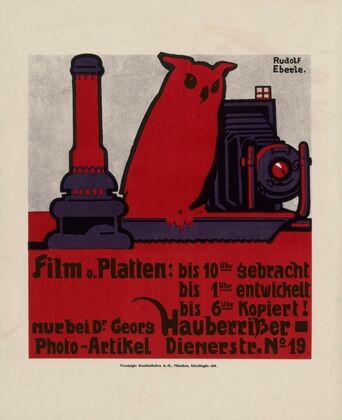 Film o. Platten. Nur bei Dr. Georg Hauberrißer München (ca. 1913 - 1914) — size preview