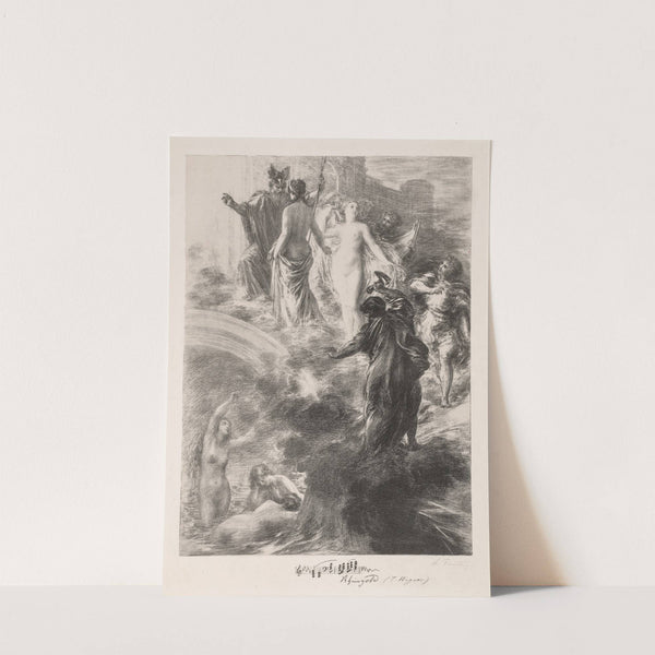 Finale of the Rhinegold by Henri Fantin-Latour