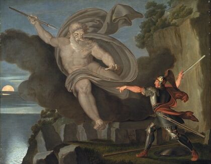 Fingal´s Battle with the Spirit of Loda