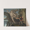 Fingal´s Battle with the Spirit of Loda by Asmus Jacob Carstens