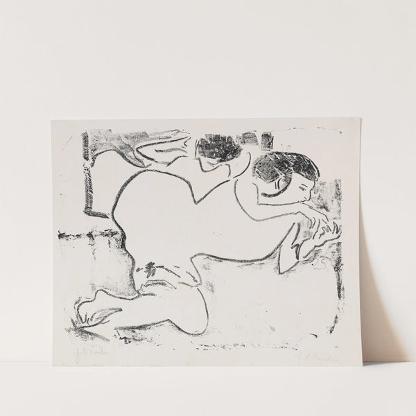 Fingerspielende Dodo (1909) by Ernst Ludwig Kirchner