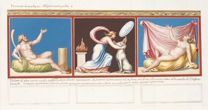 Finimento di mischi all del panimento palmi g. facciata di alora stanza anticha ornata di pittura [..] (1783) — size preview