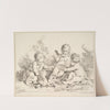 Fire (After F. Boucher) by Louis-Felix de La Rue