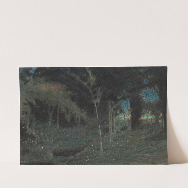 Fireflies, Trinidad by Albert Goodwin