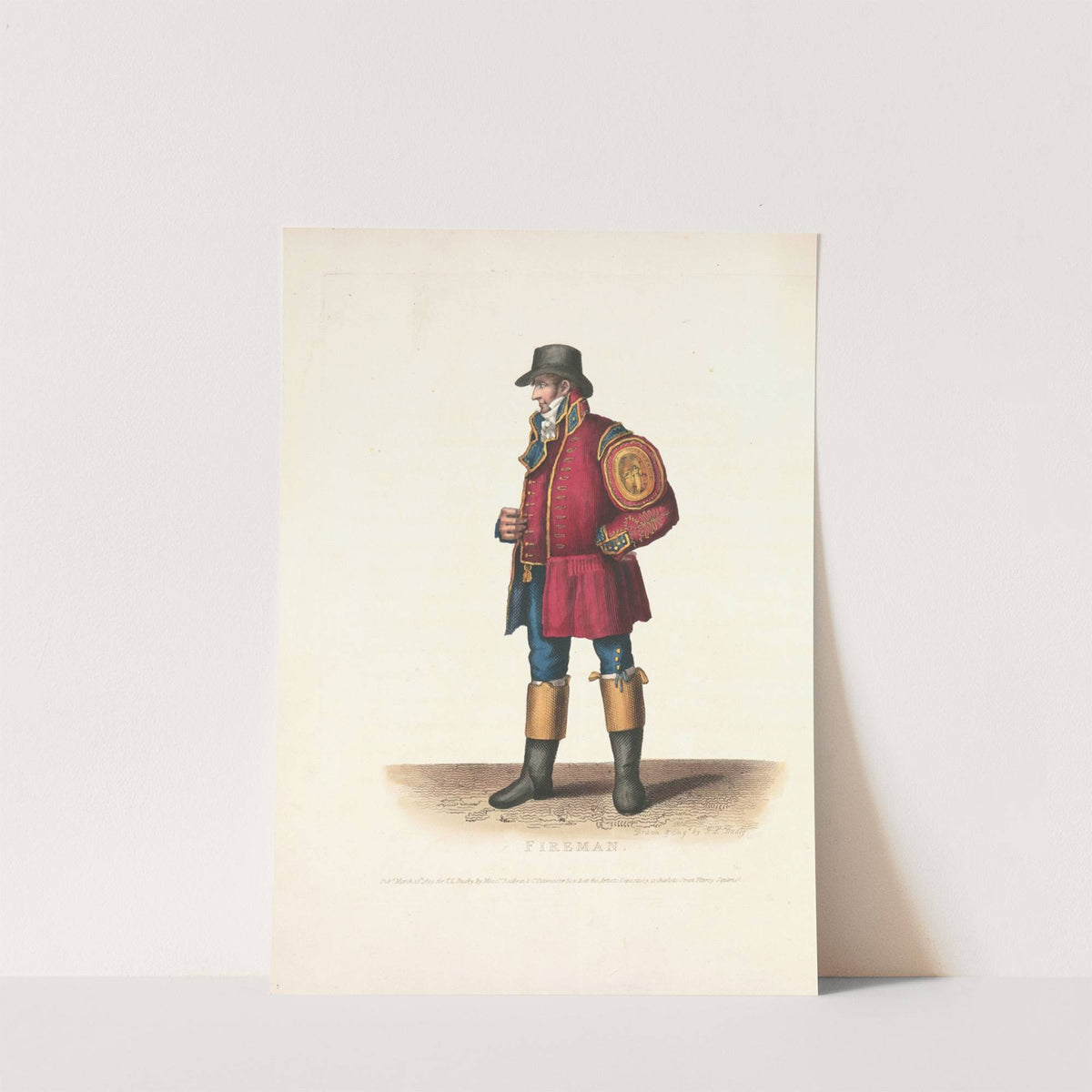 Fireman by Thomas Lord Busby