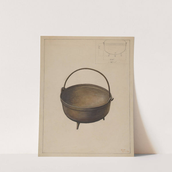 Fireplace Kettle by Hugh Clarke