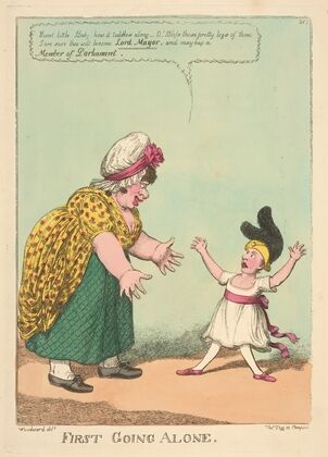 First going alone. (1808)