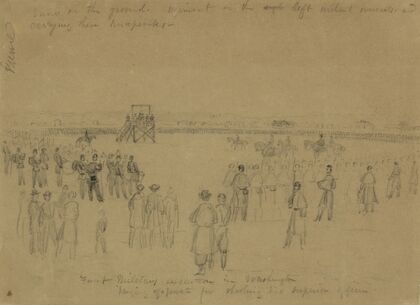 First military execution in Washington